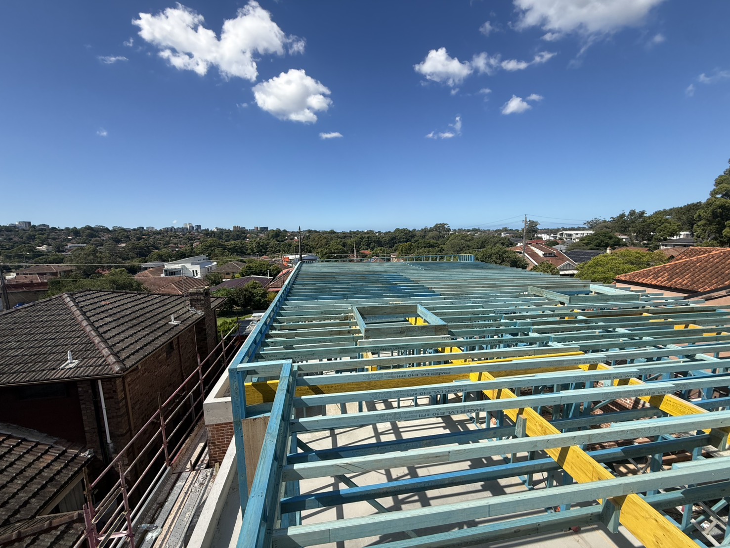 Roof framing — AWA Structural Framing, Sydney